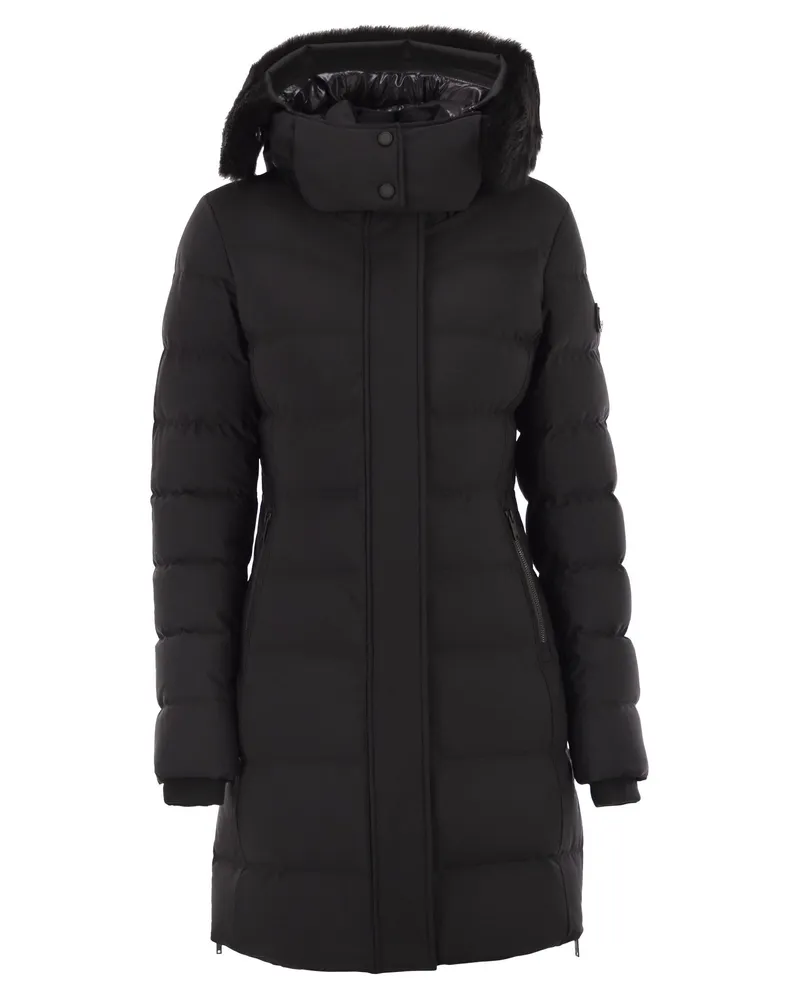 Moose Knuckles Watershed 3 Parka mit Kapuze Black