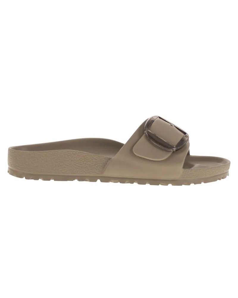 Birkenstock Madrid Big Buckle Eva Slipper mit Schnalle Beige