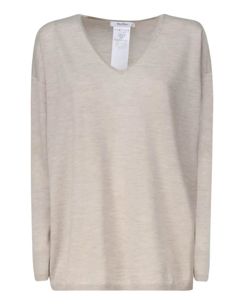 Max Mara Freccia Pullover Beige