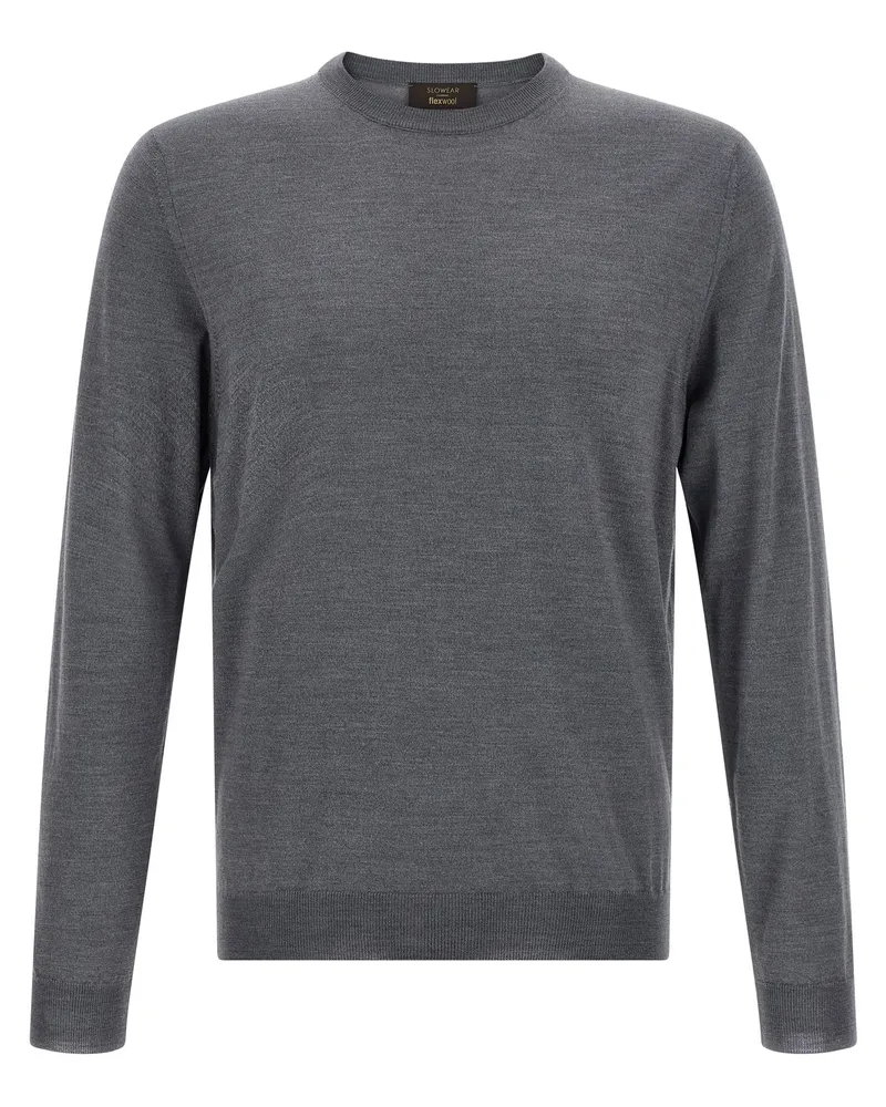Zanone Flexwool Wollpullover Gray