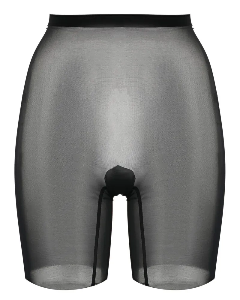 Wolford formen Tüll -Shorts Black