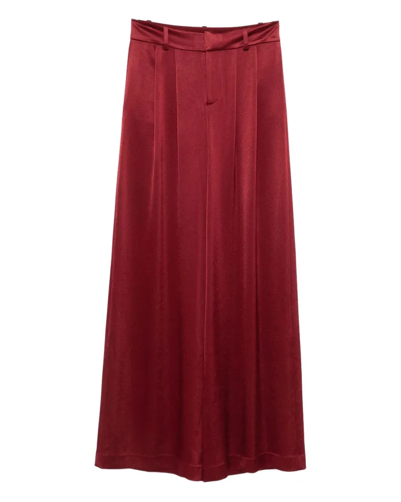 Alice + Olivia Hose mit weitem Bein von  Kennedy Bordeaux