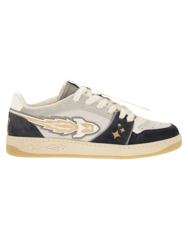 ENTERPRISE JAPAN EJ Ei -Raketen -Sneaker White