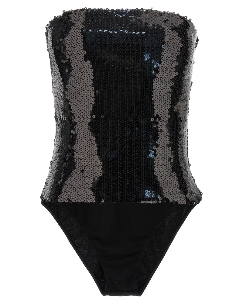 Alexandre Vauthier Pincin Bodysuit Black