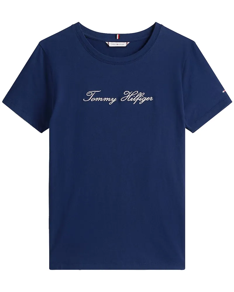 Tommy Hilfiger T -Shirt mit bestickten Logo White