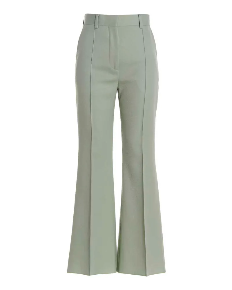 Lanvin Flared Meanored' Hosen Grün