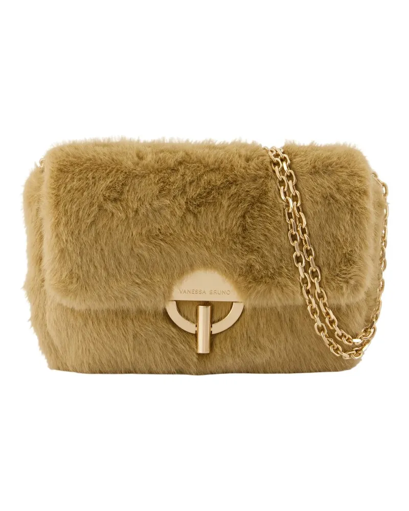 Vanessa Bruno Moon Moyen Umhängetasche  Synthetic Beige Beige