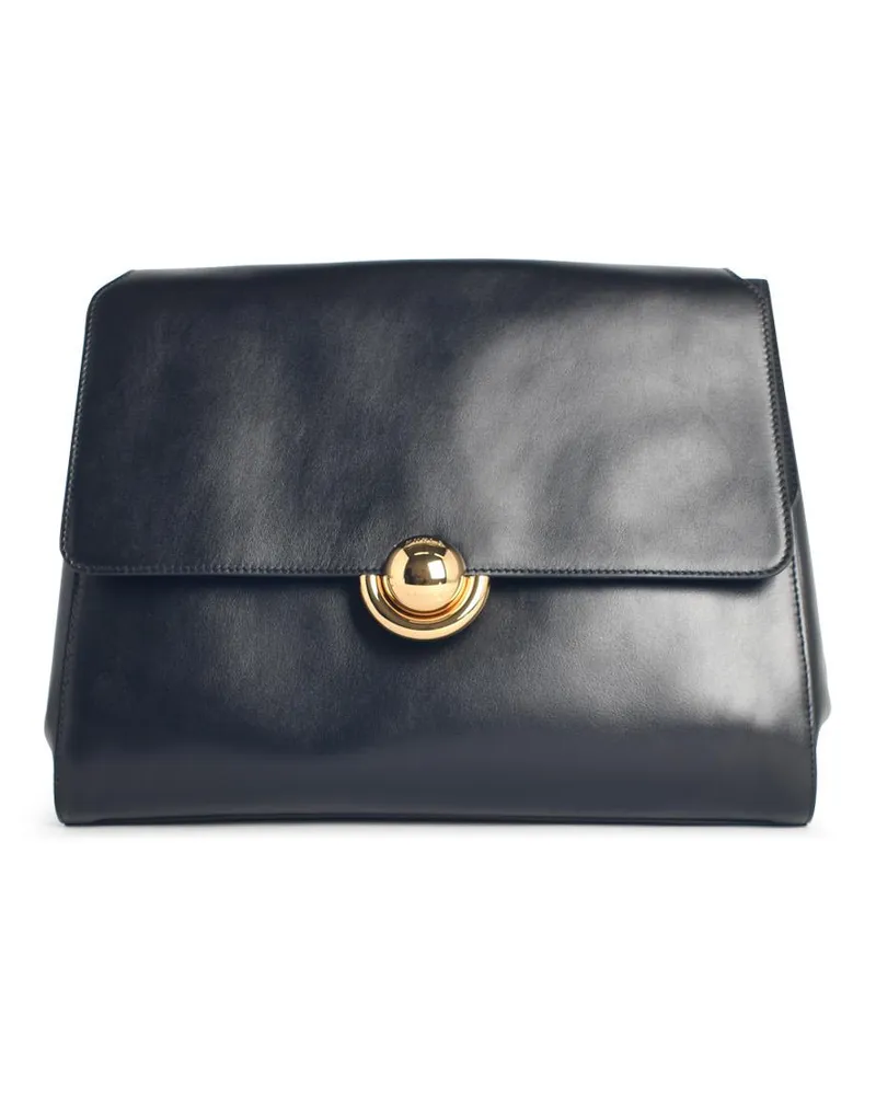 Furla M Domus' schwarze Lear-Umhängetasche Black