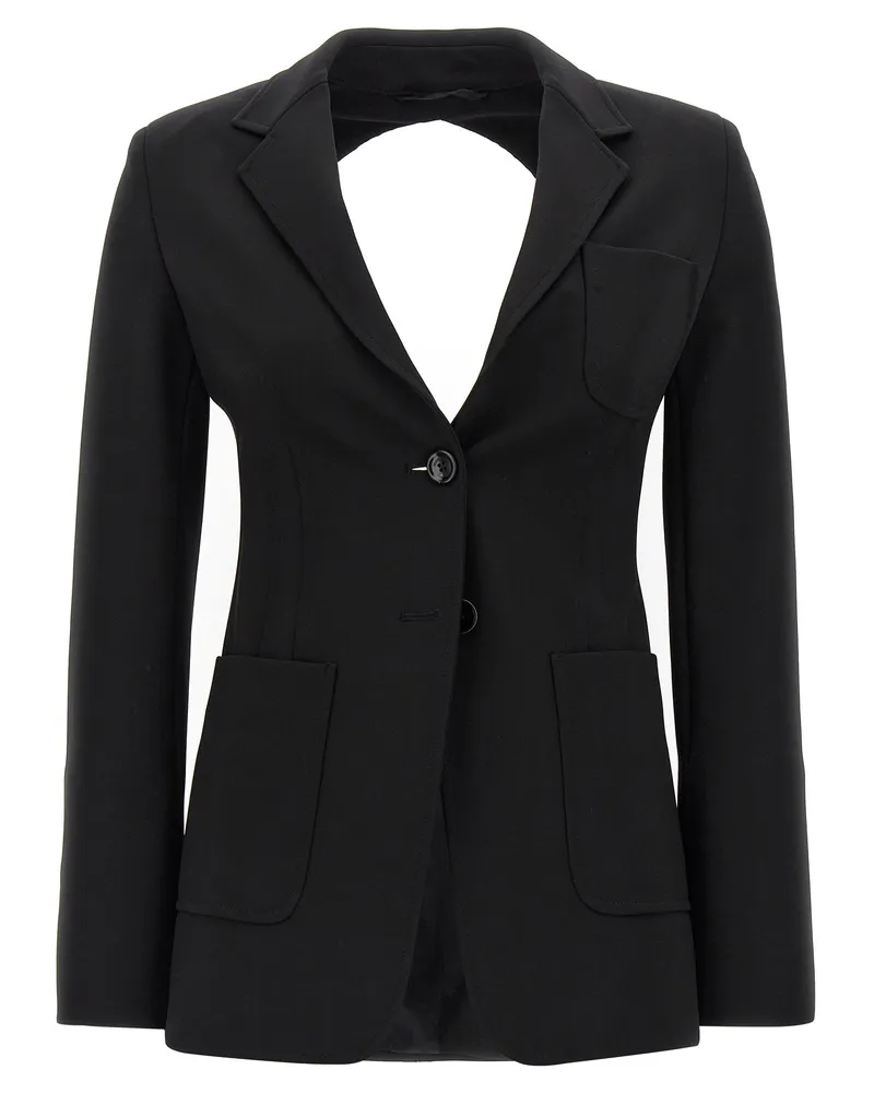 Max Mara Anagni' Blazer Black