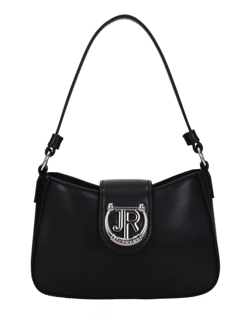 John Richmond Handtaschen Damens Polyurethan Schwarz/Nickel -