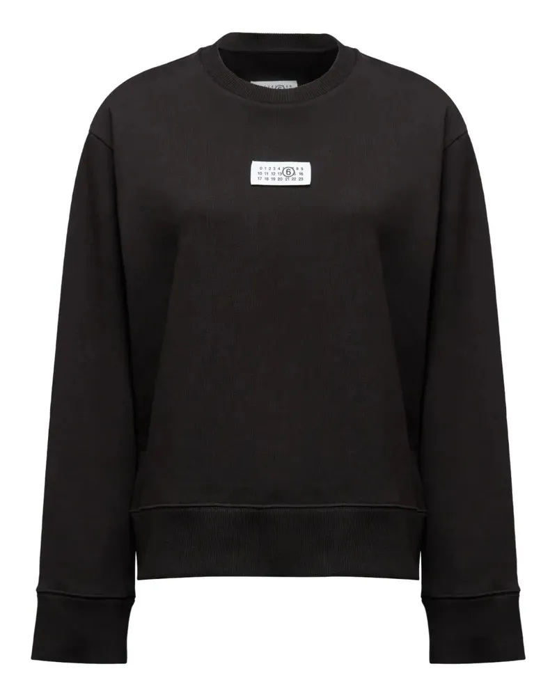Maison Margiela Sweatshirt mit Logo -Applikationen 900