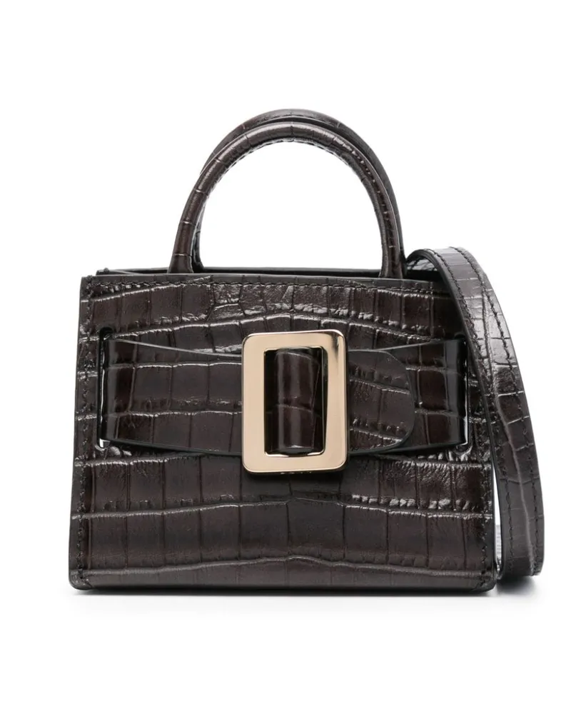 BOYY Bobby Charme Leder Mini -Tasche Schwarz