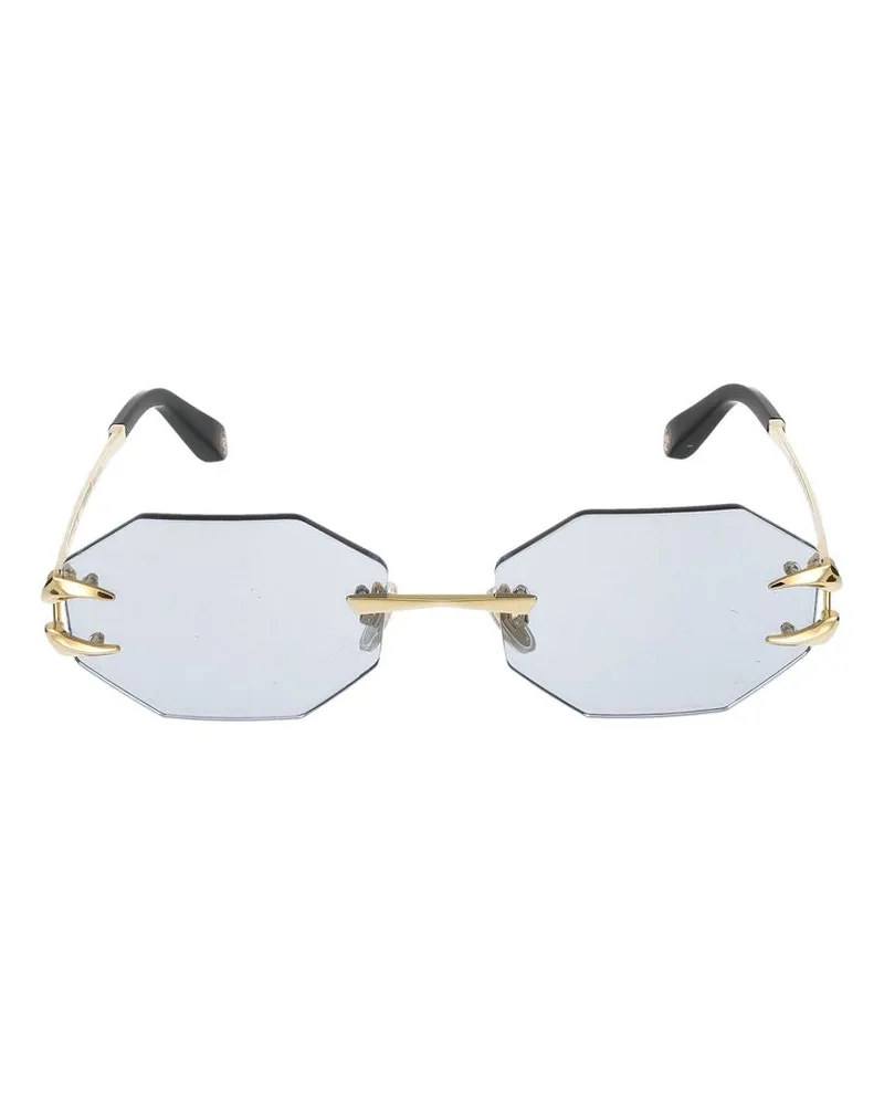 Roberto Cavalli Sonnenbrille  SRC005 400 F Oro Giallo Lucido /19/140 400f