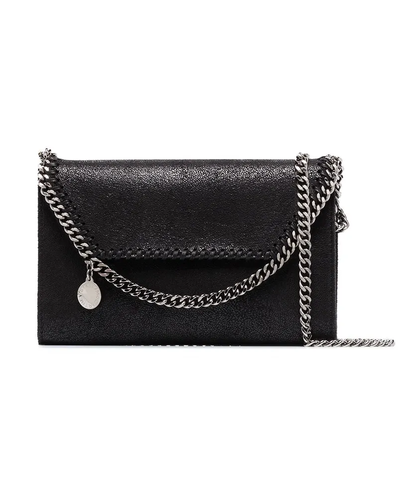 Stella McCartney Falabella Geldbörse mit Kette Black