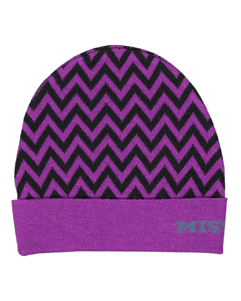 Missoni Missoni Wollhut Purple