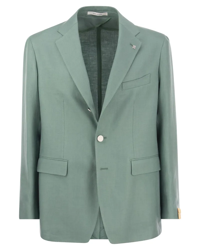 Tagliatore Two Button Wolljacke Grün