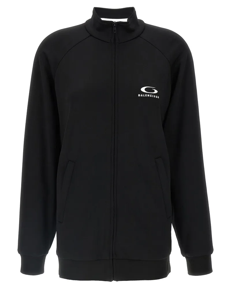 Balenciaga Trainingsanzug“-Kleid Black