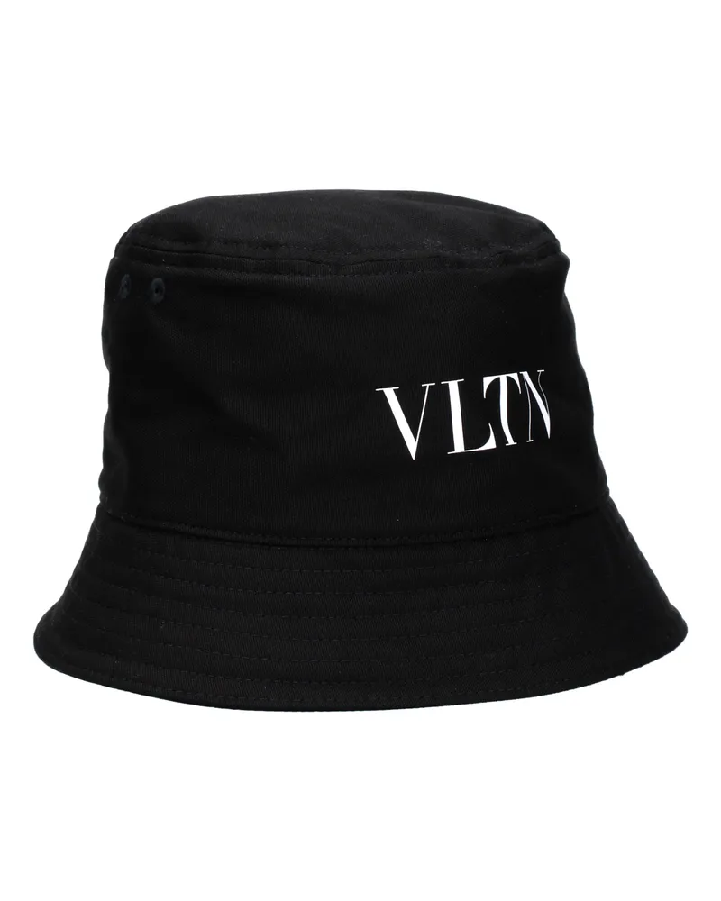 Valentino Garavani Hüte Männer Baumwolle Schwarz/Weiß -