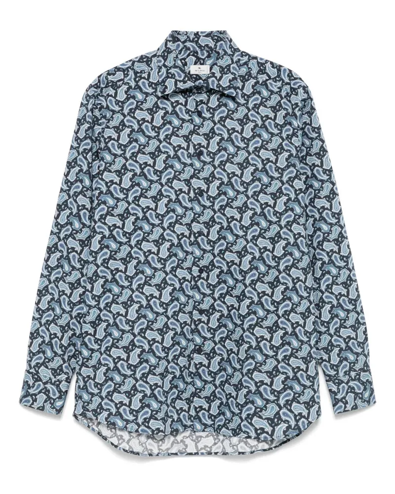 Etro gedrucktes Hemd X0885