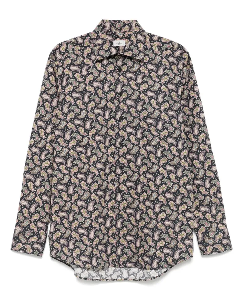 Etro gedrucktes Hemd X0885