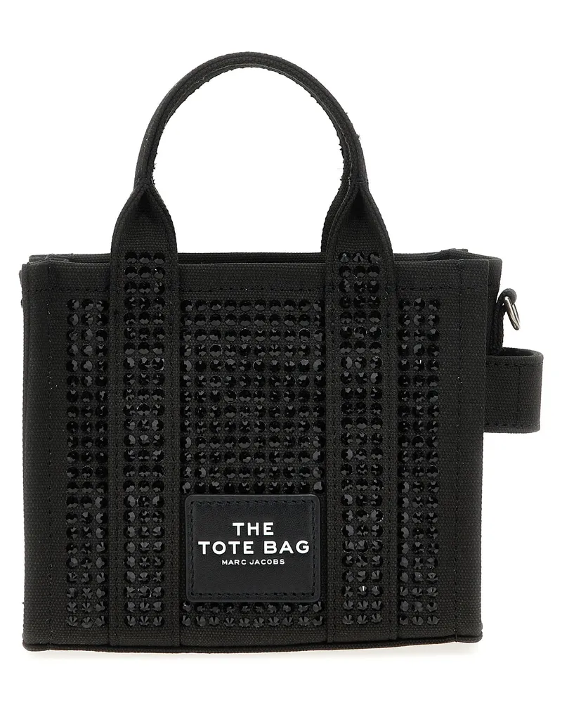 Marc Jacobs The Crystal Canvas Crossbody Tote' Crossbody -Tasche Black