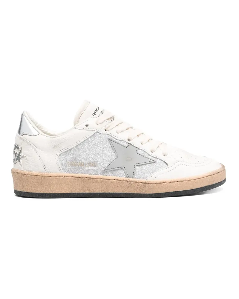 Golden Goose Golden Gänse -Turnschuhe Natural