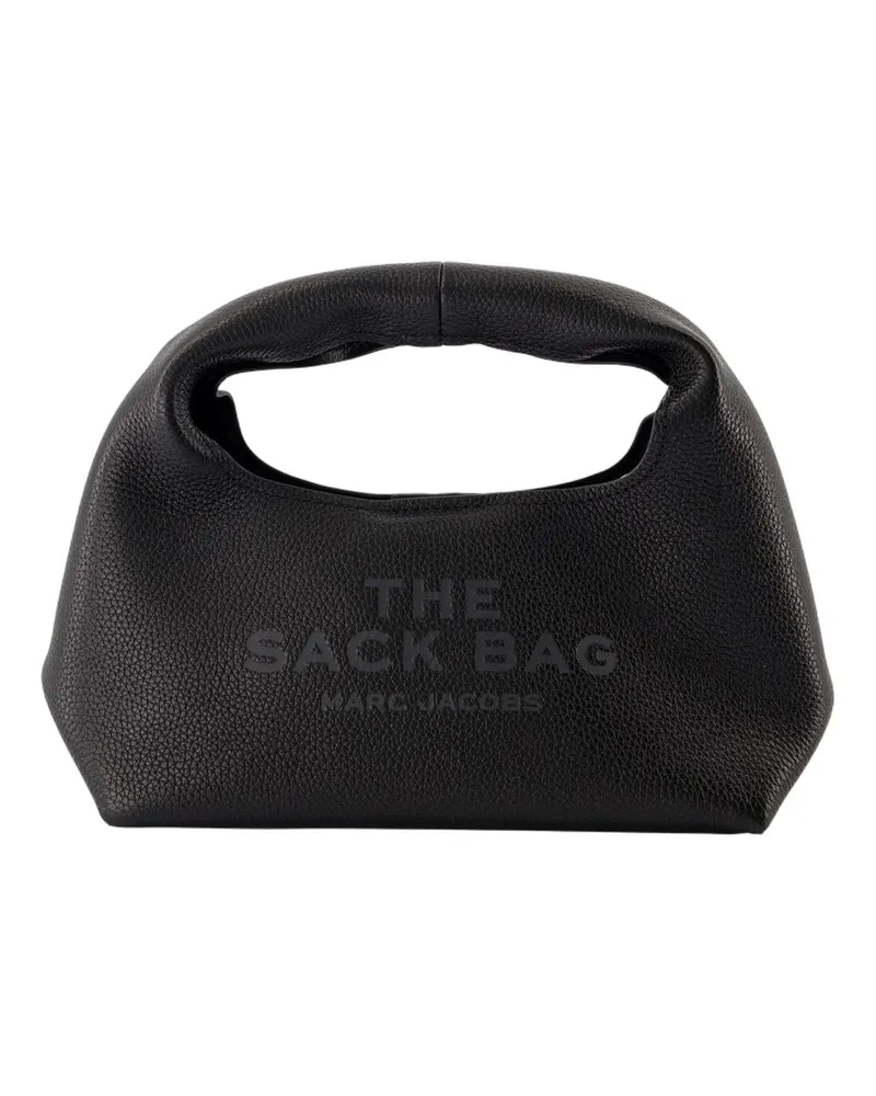 Marc Jacobs Der Mini -Sack -Geldbeutel  Leder schwarz Schwarz