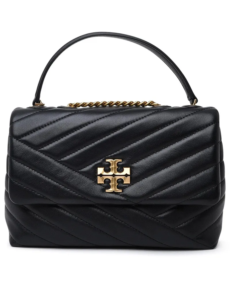 Tory Burch alte Rose Lear Kira Crossbody Tasche Black