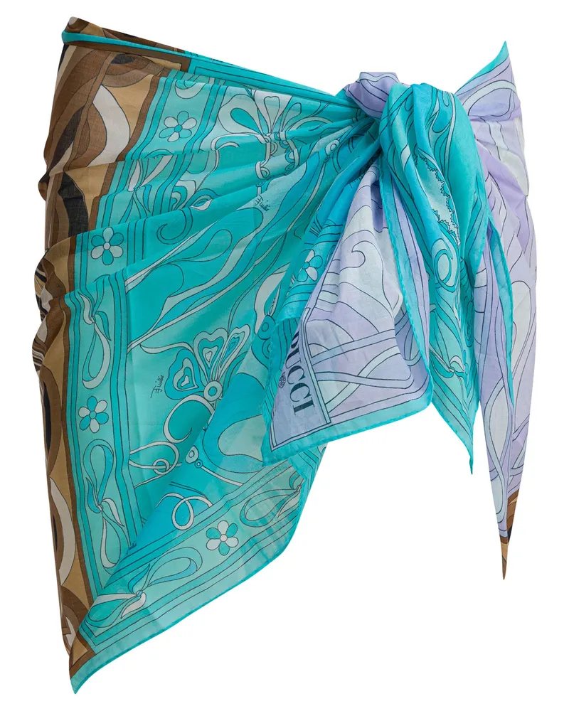 Emilio Pucci Pareo mit drei ikonischen Drucken Light