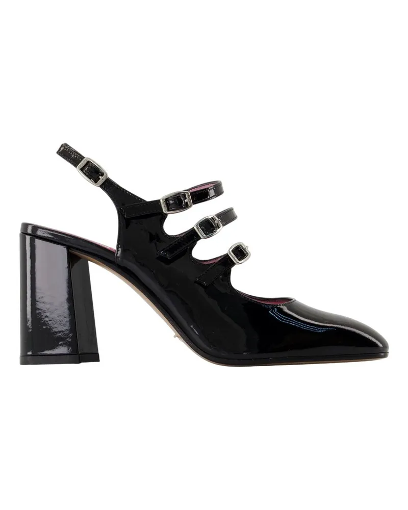 Carel Versprechen Sie Sandalen  Leder schwarz Black