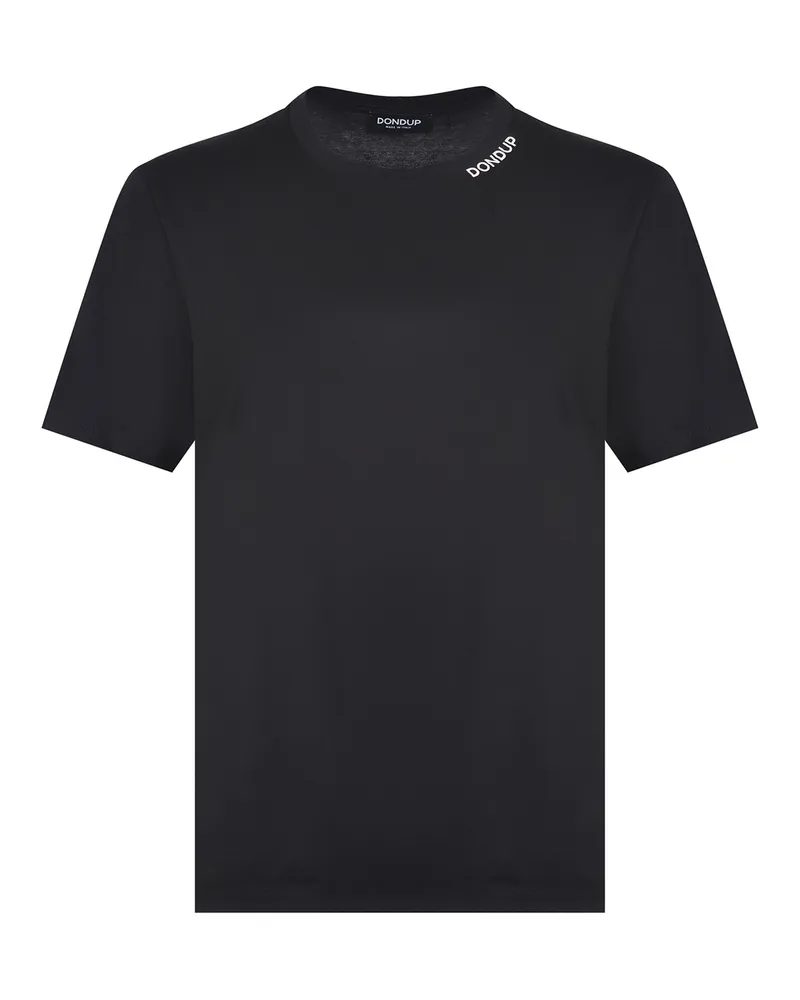 Dondup T -Shirt aus Baumwolle Black