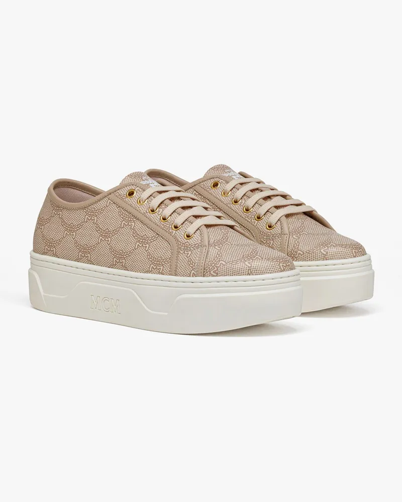 MCM Turnschuhe Oatmeal