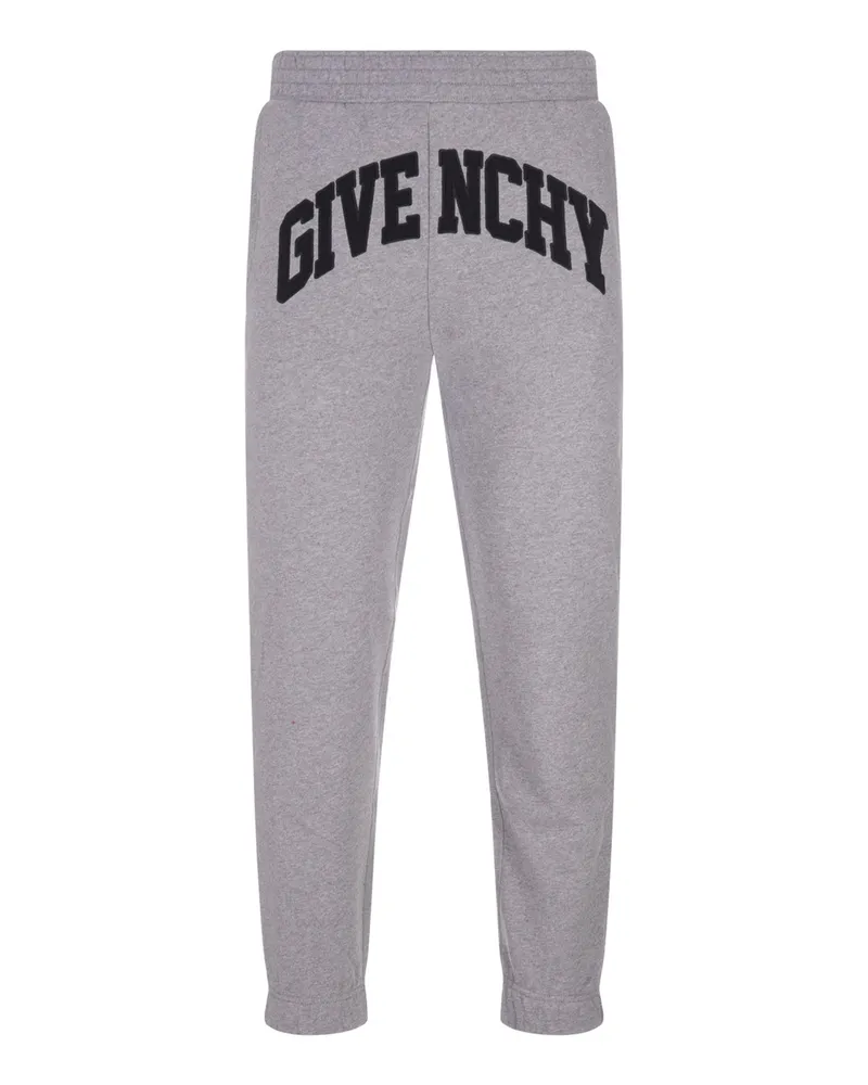 Givenchy Cotton Logo Jogginghose Grau