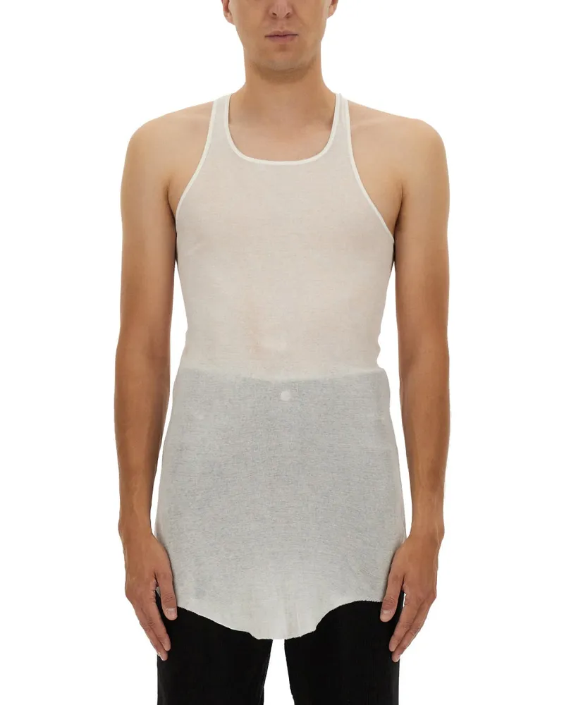 Rick Owens Baumwolltops White