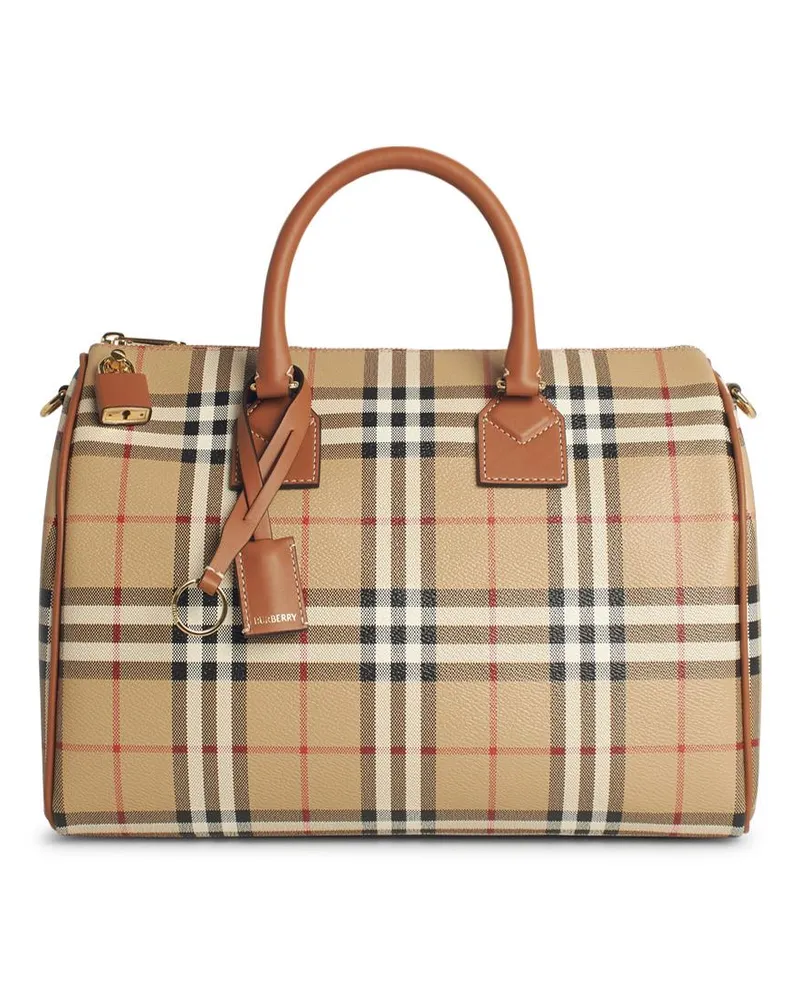 Burberry Bowling' beige Lear Tasche Beige