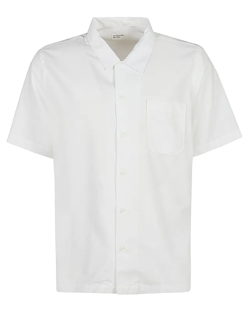 Universal Works Baumwollhemd White