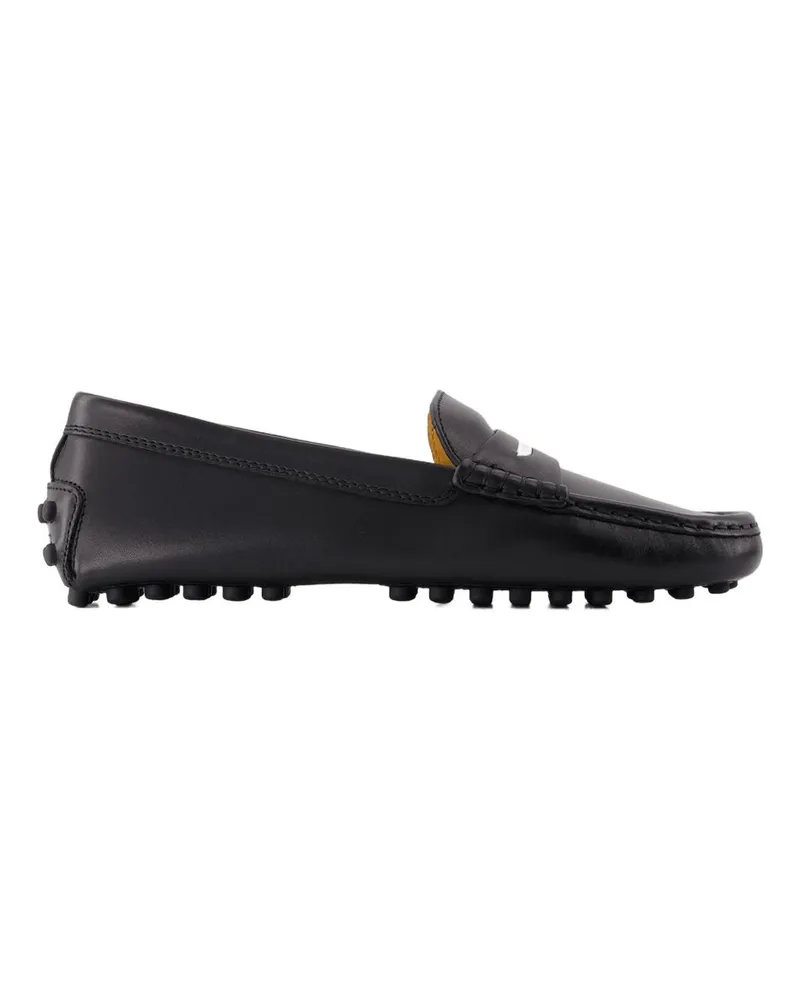 TOD'S Gommino Loafer Tod 's Gummi schwarz Black