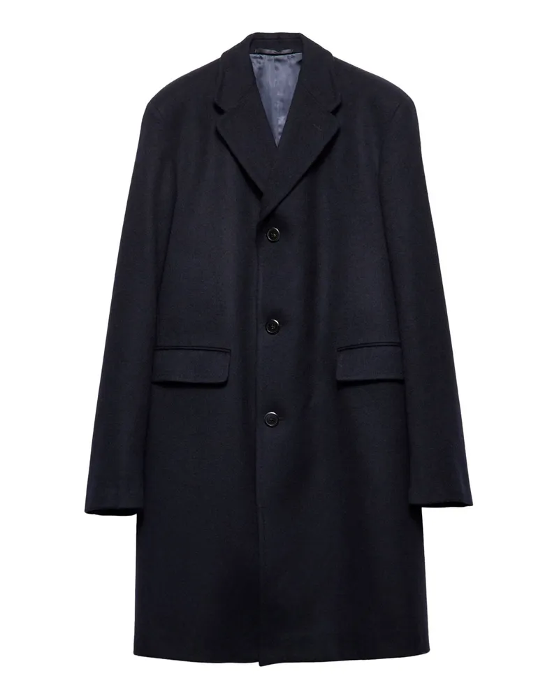 Prada Wollmantel Blue