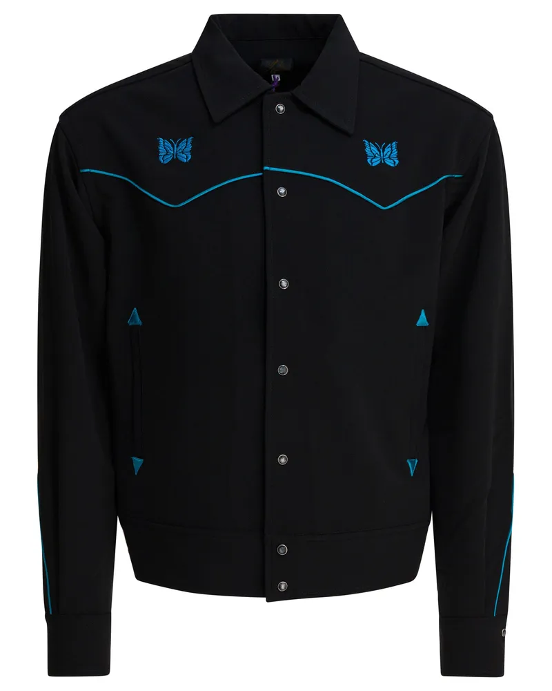 NEEDLES Orvershirt-Jacke mit Western-Details Black