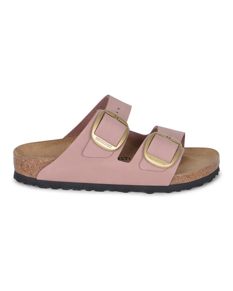 Birkenstock Arizona Big Buckle' Pantoffeln in Nubuck Pink