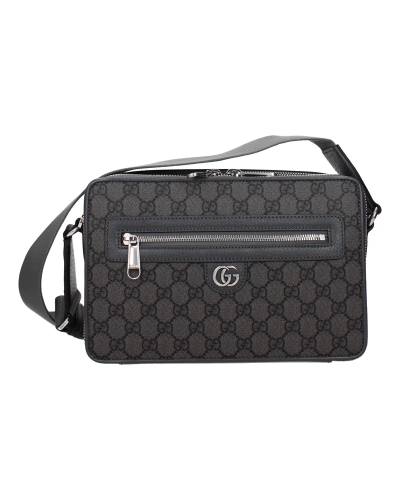 Gucci Ophidia Umhängetaschen für Herren aus grauem Stoff -