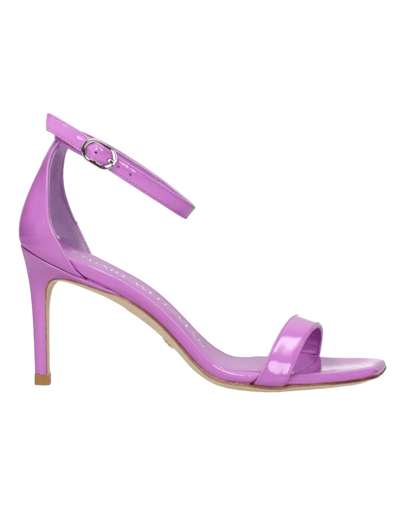 Stuart Weitzman Damens Sandalen Lack Violett/Flieder -