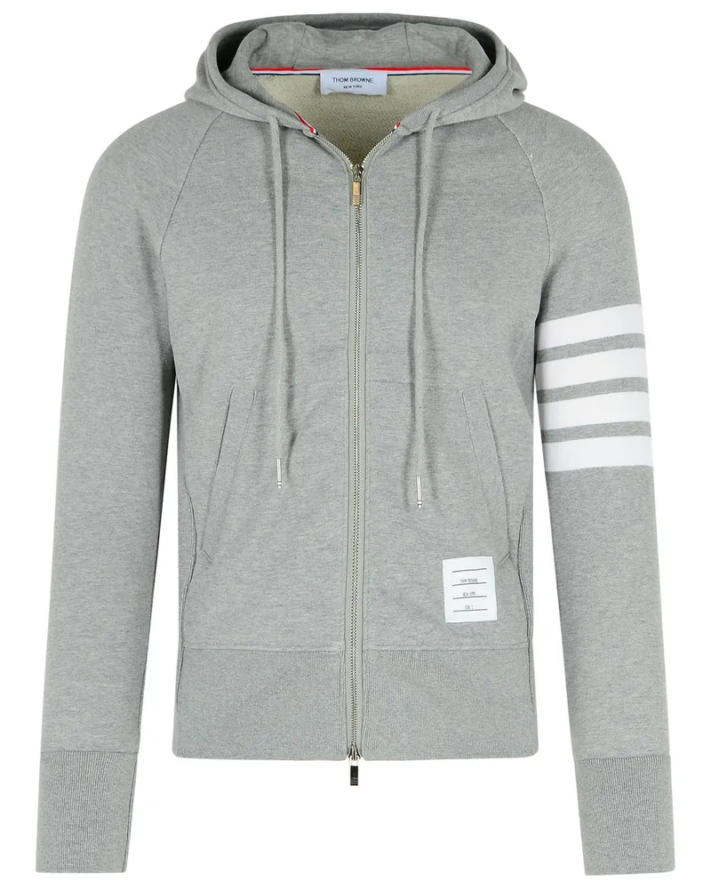 Thom Browne Grey Cotton Sweatshirt Grey