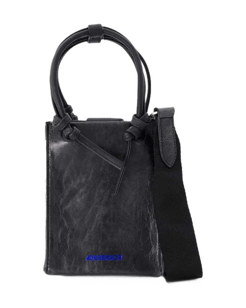 Adererror Crossbody Ader Fehler Leder schwarz Schwarz