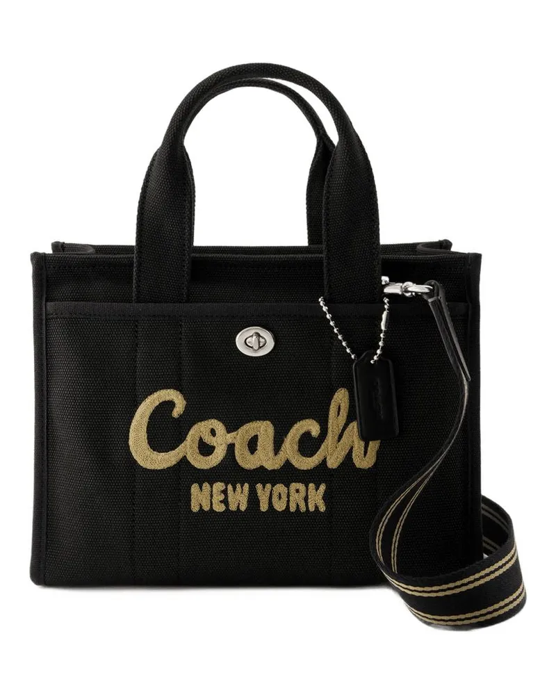 Coach Frachttasche 26  Canvas Black Schwarz