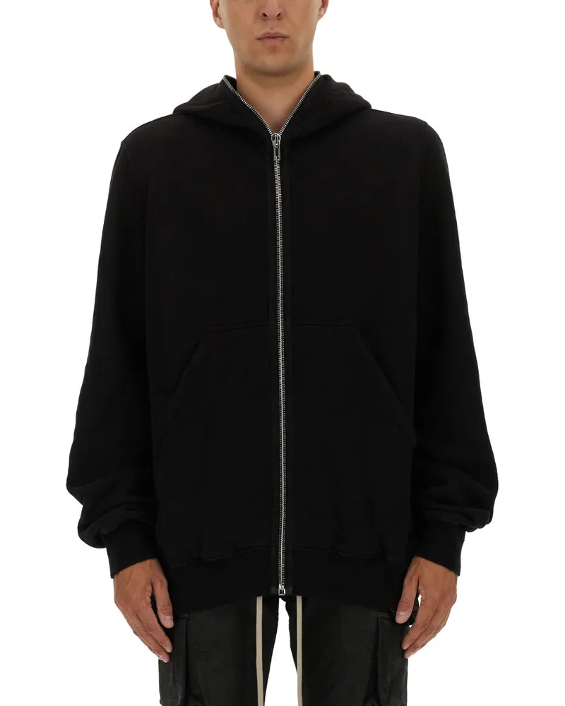 DRKSHDW by Rick Owens Jumbo Gimp" Hoodie Black