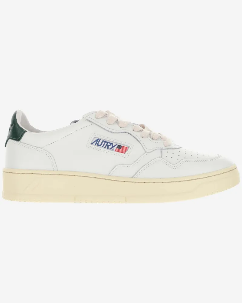 AUTRY Medaillengewinner niedriger Turnschuhe White
