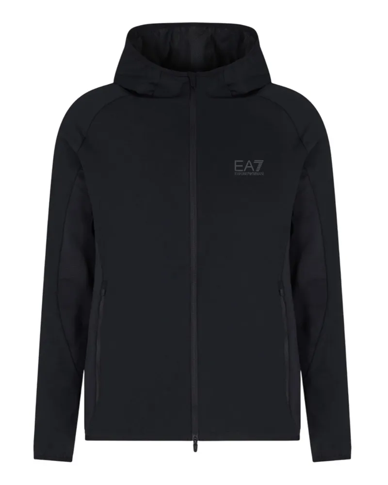 EA7 Pullover Schwarz Black