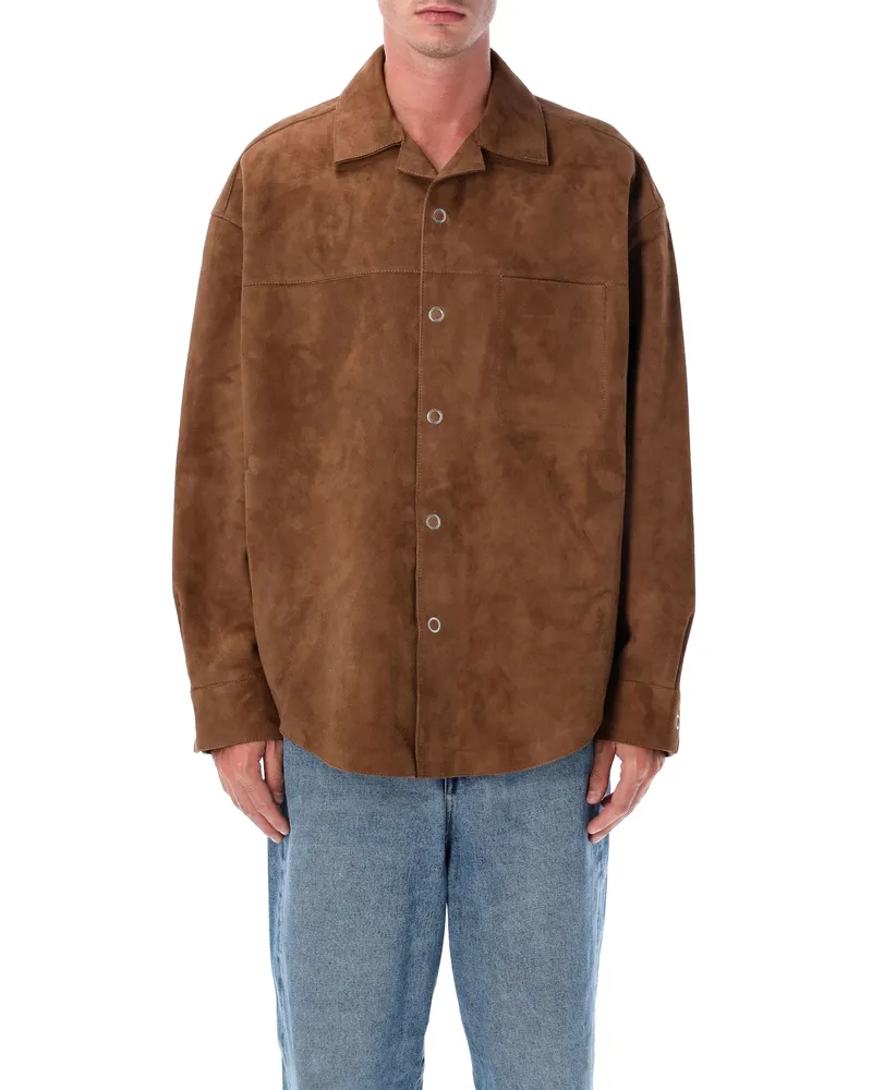 AMI Paris Coats Braun Brown
