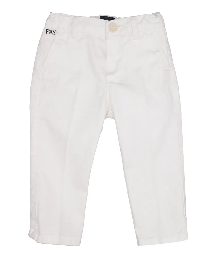 Fay Hosen weiß White